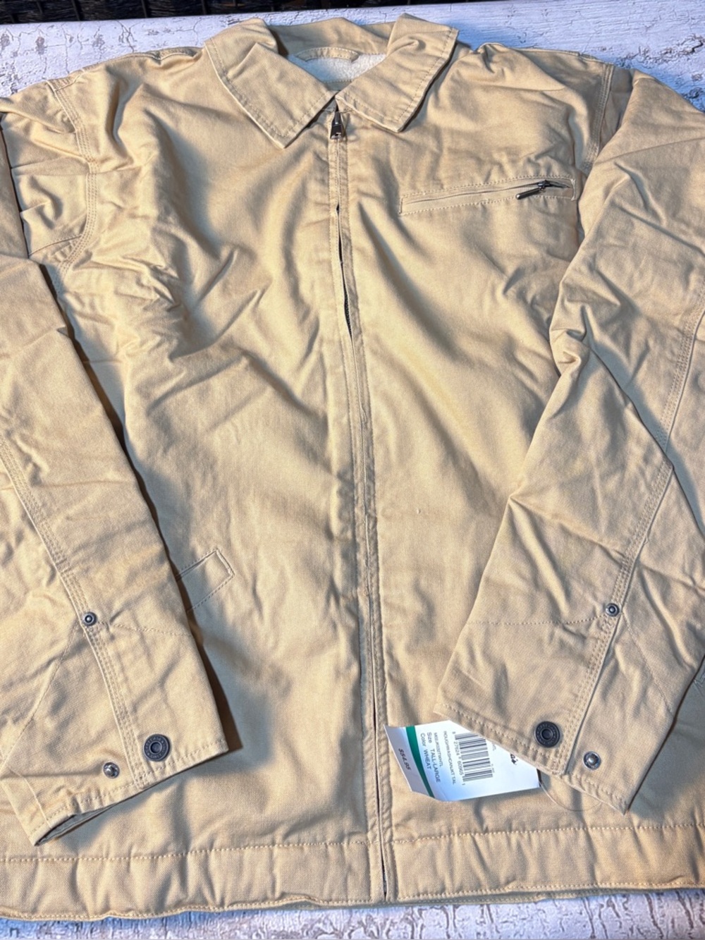 NWT Cabela’s Troughneck Washed Canvas Jacket, Men’s Size Large/Tall